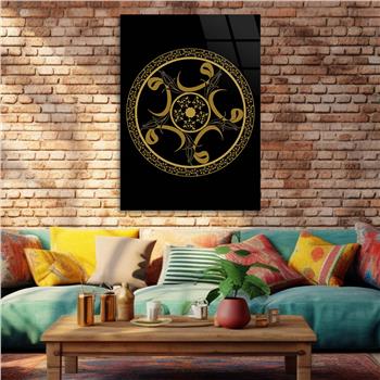 DİN TEMALI CAM TABLO