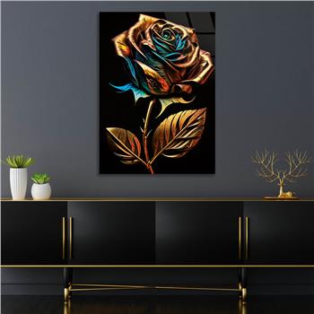 Thema Natur auf bedrucktem Glas