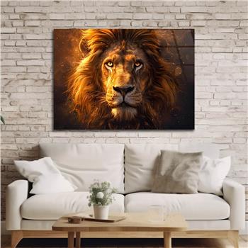 Yatay Doğa Temalı Cam Tablo 489