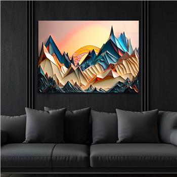 Kunst Thema auf bedrucktem Glas 504