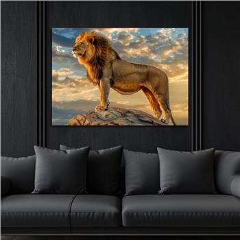 Yatay Doğa Temalı Cam Tablo 481