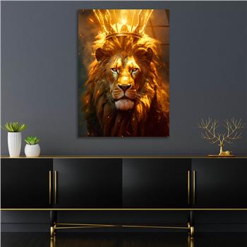 Dikey Doğa Temalı Cam Tablo 322