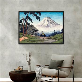 bedrucktes Glas mit Aluminiumrahmen und Kunst Themen 