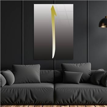 ELİF YAZILI CAM TABLO 