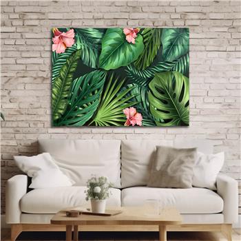 Yatay DoğaTemalı Cam Tablo 350