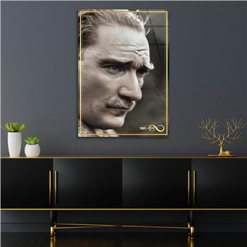 Dikey VatanTemalı Cam Tablo 266