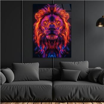 Dikey Doğa Temalı Cam Tablo 329