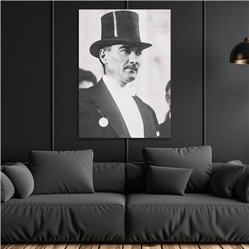 Dikey VatanTemalı Cam Tablo 223