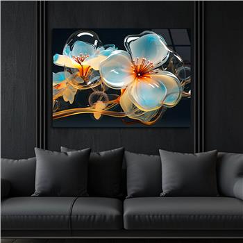 Yatay DoğaTemalı Cam Tablo 338