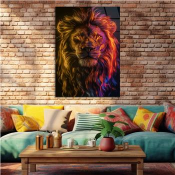 Dikey Doğa Temalı Cam Tablo 330