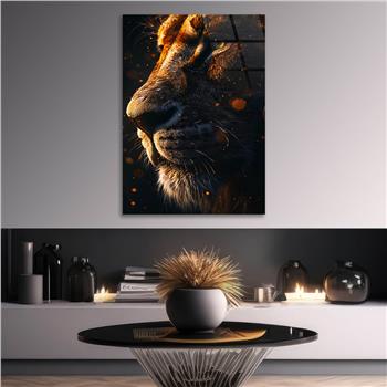 Dikey Doğa Temalı Cam Tablo 303