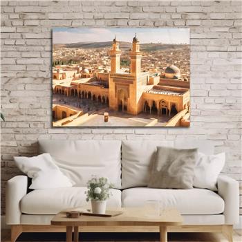 Yatay DoğaTemalı Cam Tablo 413