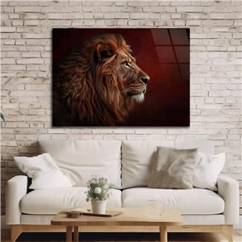 Yatay Doğa Temalı Cam Tablo 490