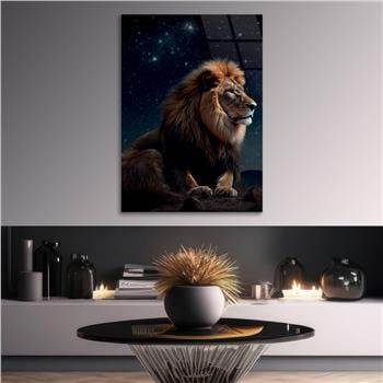 Thema Natur auf bedrucktem Glas