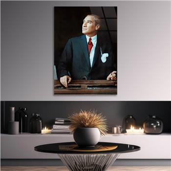 Dikey VatanTemalı Cam Tablo 254