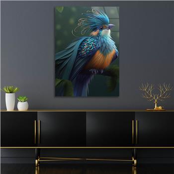 Thema Natur auf bedrucktem Glas