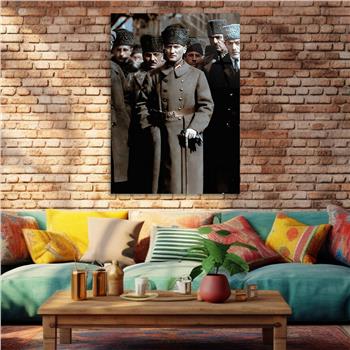 Dikey VatanTemalı Cam Tablo 196