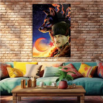 Nation Thematisch auf bedrucktes Glas