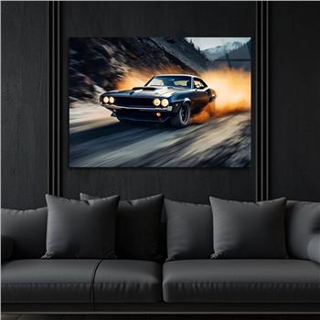 Yatay DoğaTemalı Cam Tablo 419