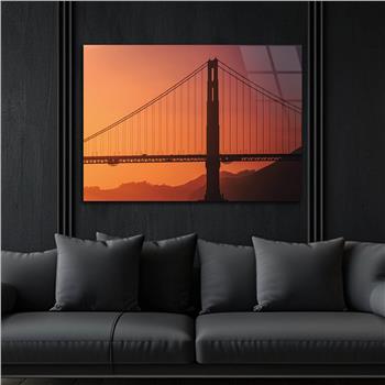 Thema Natur auf bedrucktem Glas