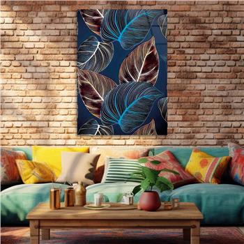 Kunst Thema auf bedrucktem Glas