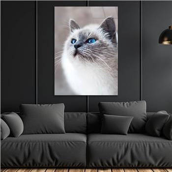 Kunst Thema auf bedrucktem Glas