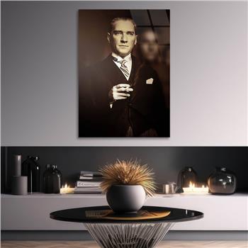 Dikey VatanTemalı Cam Tablo 270