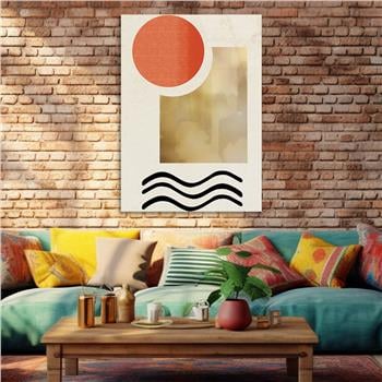 Kunst Thema auf bedrucktem Glas