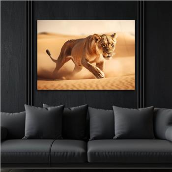 Yatay Doğa Temalı Cam Tablo 537