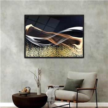 Aluminium Omlijste Kunst Thema Geharde Glasschilderij 042