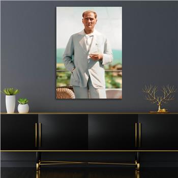 Dikey VatanTemalı Cam Tablo 237