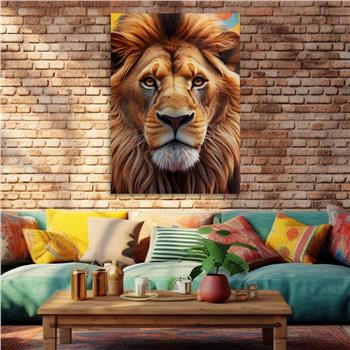 Dikey Doğa Temalı Cam Tablo 353