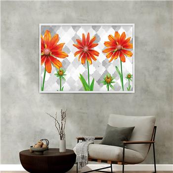 bedrucktes Glas mit Aluminiumrahmen und Kunst Themen 