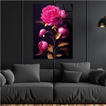 Thema Natur auf bedrucktem Glas