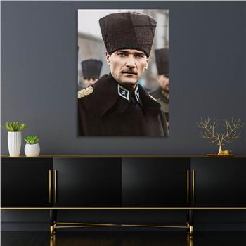 Dikey VatanTemalı Cam Tablo 203