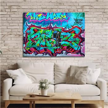 Kunst Thema auf bedrucktem Glas 521