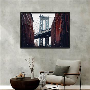 bedrucktes Glas mit Aluminiumrahmen und Kunst Themen 