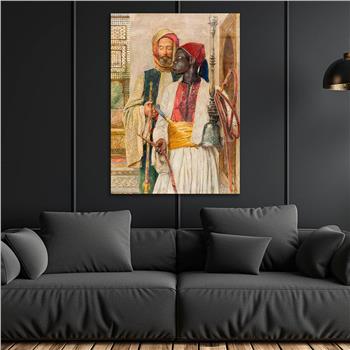 Kunst Thema auf bedrucktem Glas