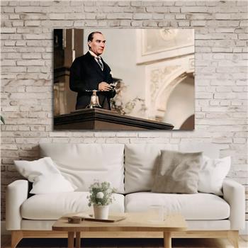 Yatay Vatan Temalı Cam Tablo 140