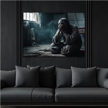 Kunst Thema auf bedrucktem Glas 555