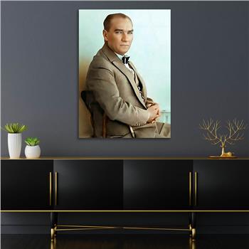 Dikey VatanTemalı Cam Tablo 272