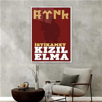 bedrucktes Glas mit Aluminiumrahmen und Nation Themen 