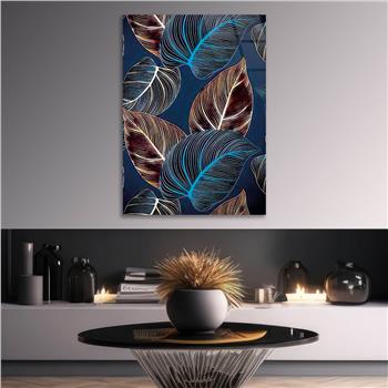 Kunst Thema auf bedrucktem Glas