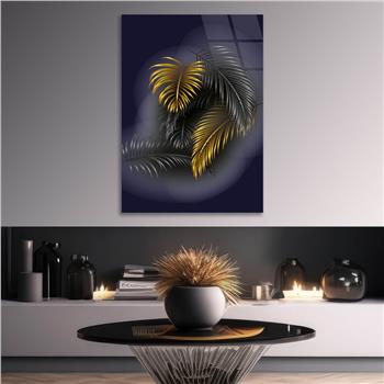 Kunst Thema auf bedrucktem Glas