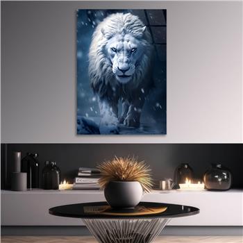 Dikey Doğa Temalı Cam Tablo 380