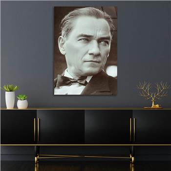 Dikey VatanTemalı Cam Tablo 268