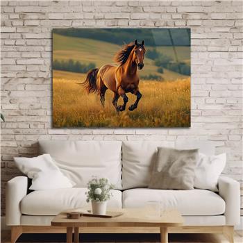 Yatay Doğa Temalı Cam Tablo 539