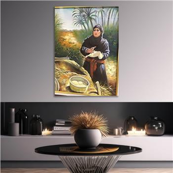 Kunst Thema auf bedrucktem Glas