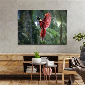 Thema Natur auf bedrucktem Glas