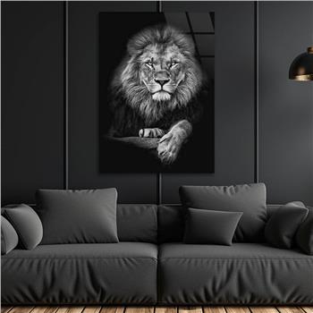 Dikey Doğa Temalı Cam Tablo 352